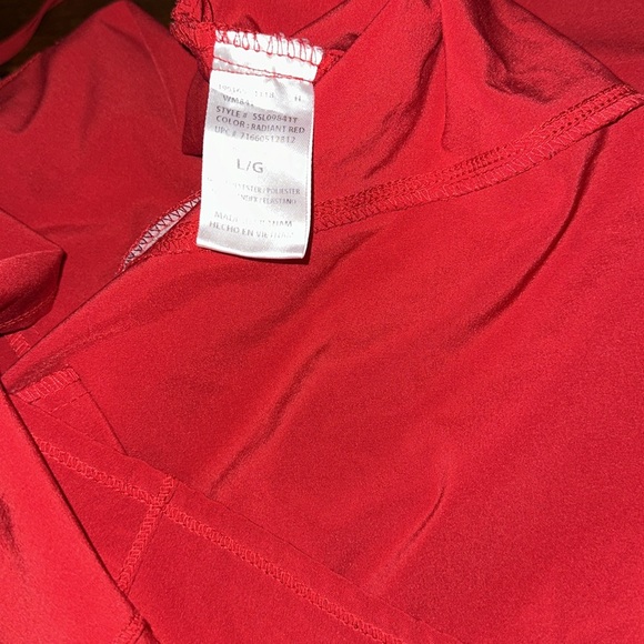 ScrubStar Set: Top Large Bottoms Medium Beautiful Red Color - Picture 9 of 9